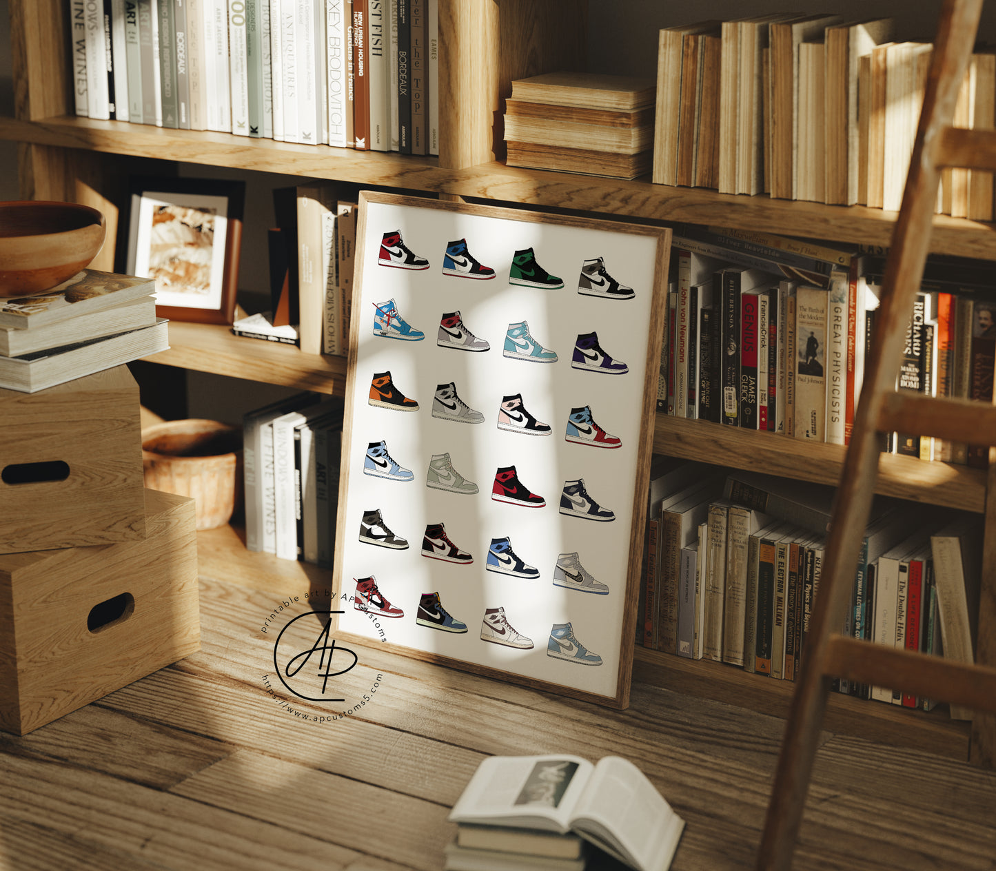 Air Jordan 1 High Collection | Sneaker Art | Digital Download