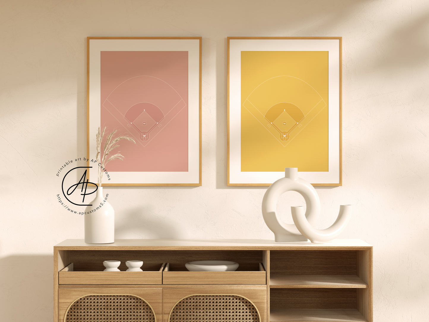 Baseball Field | Sports Print | Digital Download