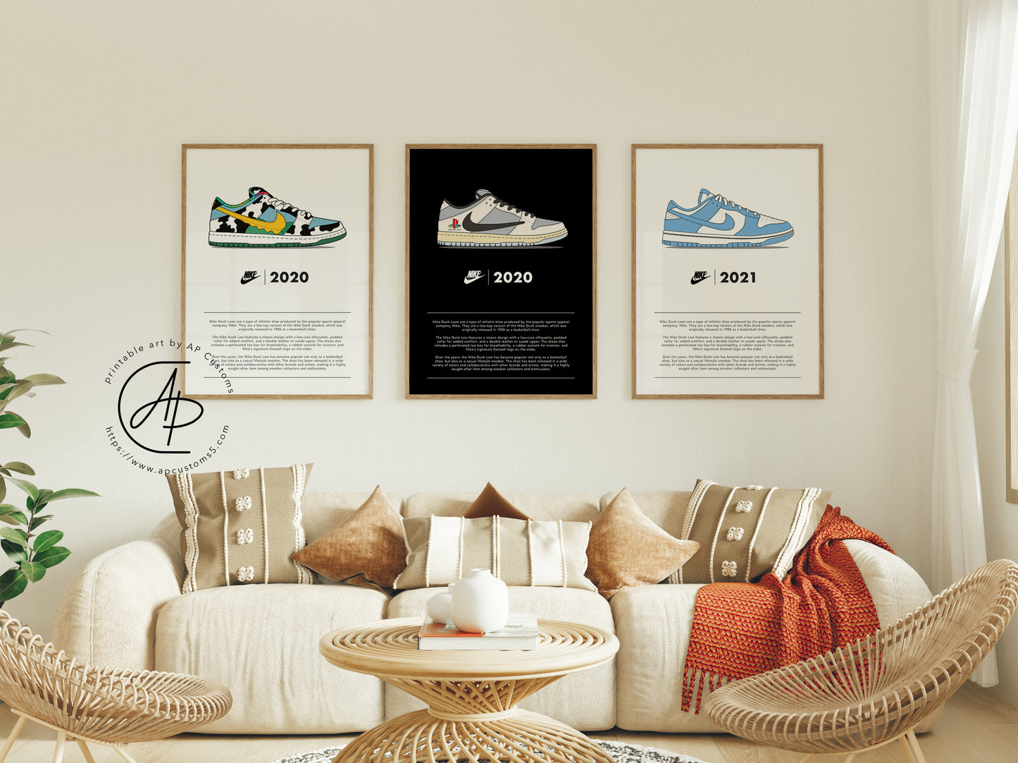 Choose Your Dunk Low | Sneaker Art | Digital Download