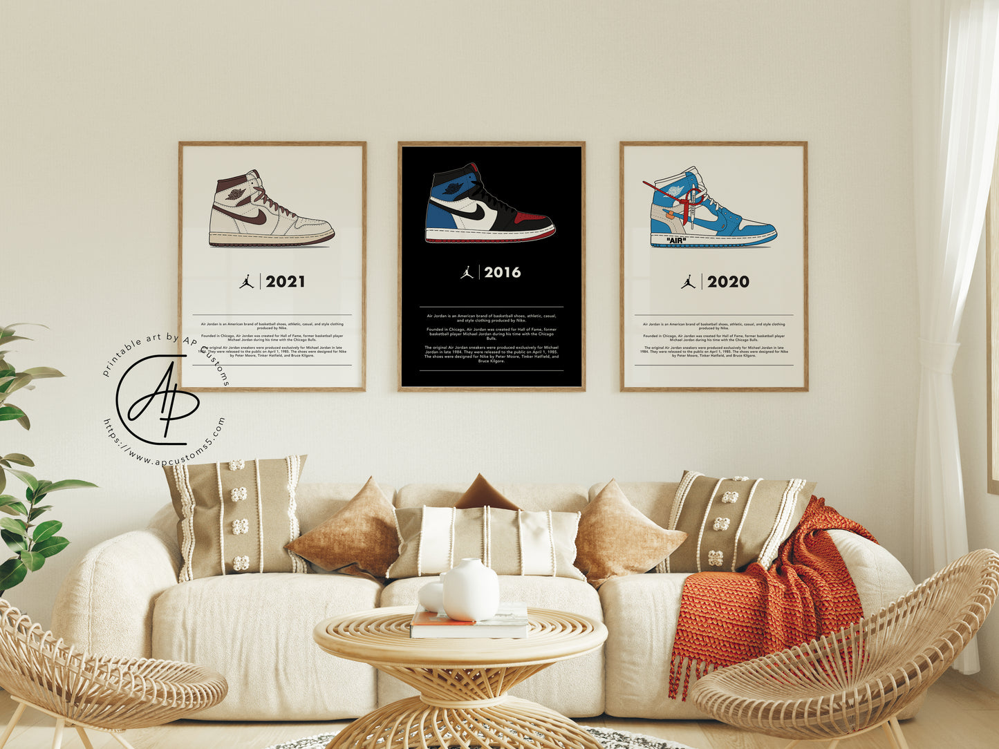 Choose Your Jordan | Sneaker Art | Digital Download