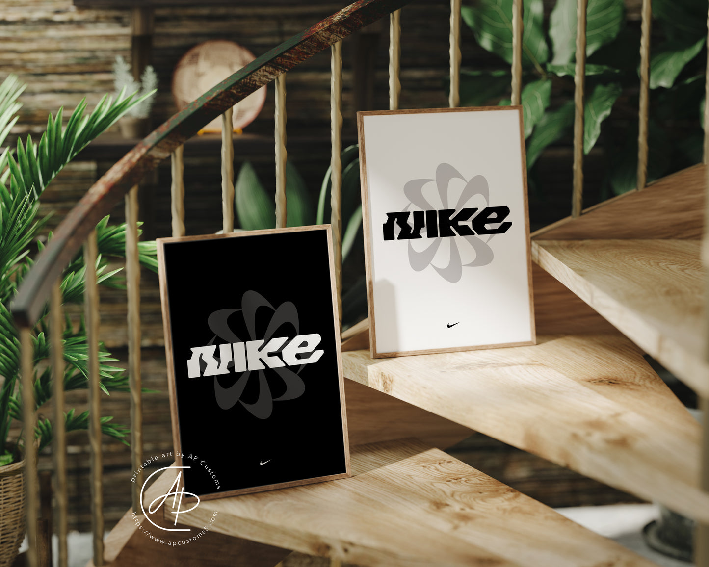 Space Hippie Nike Logo | Sneaker Art | Digital Download