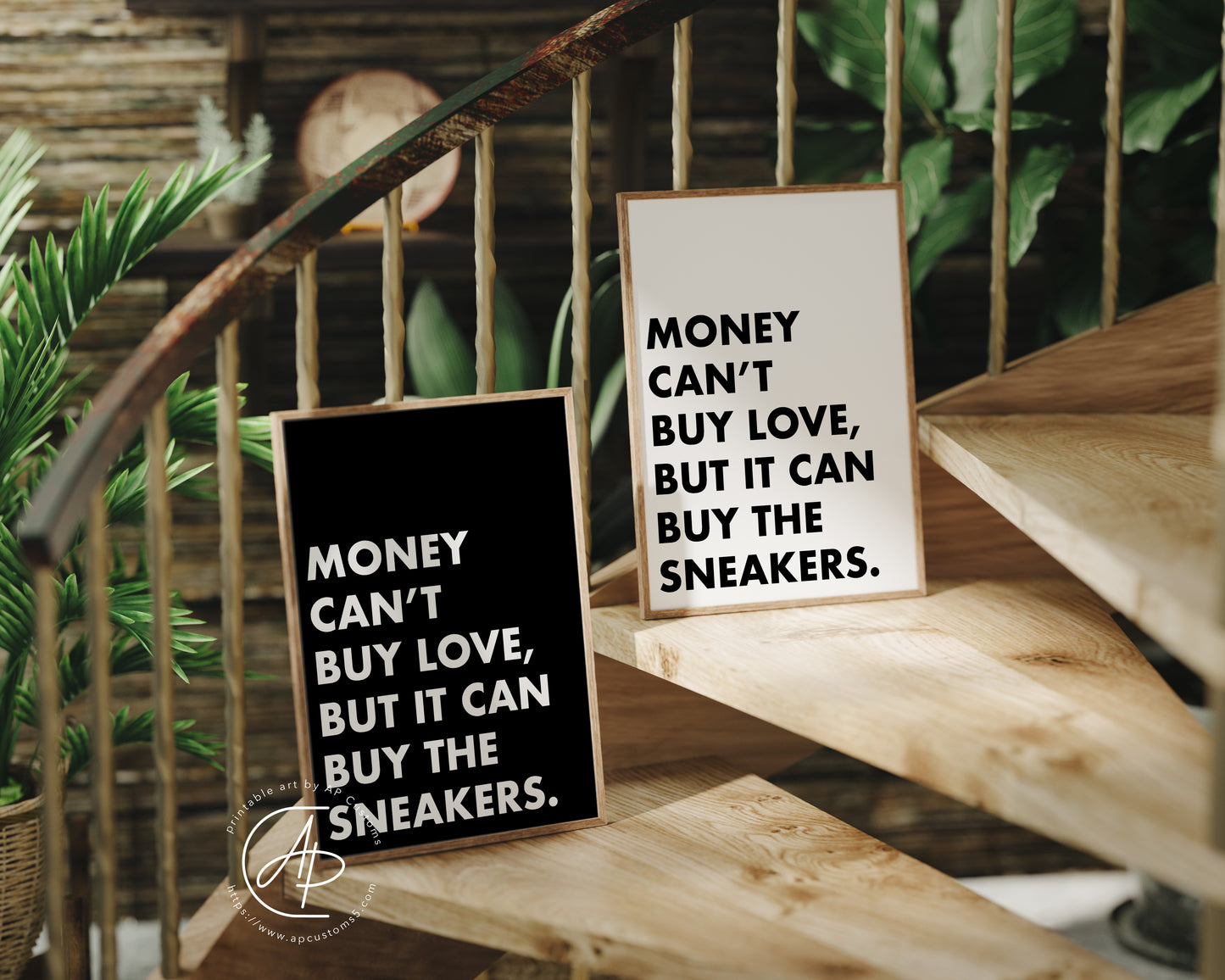 Money Can Buy Sneakers | Sneaker Art | Digital Download
