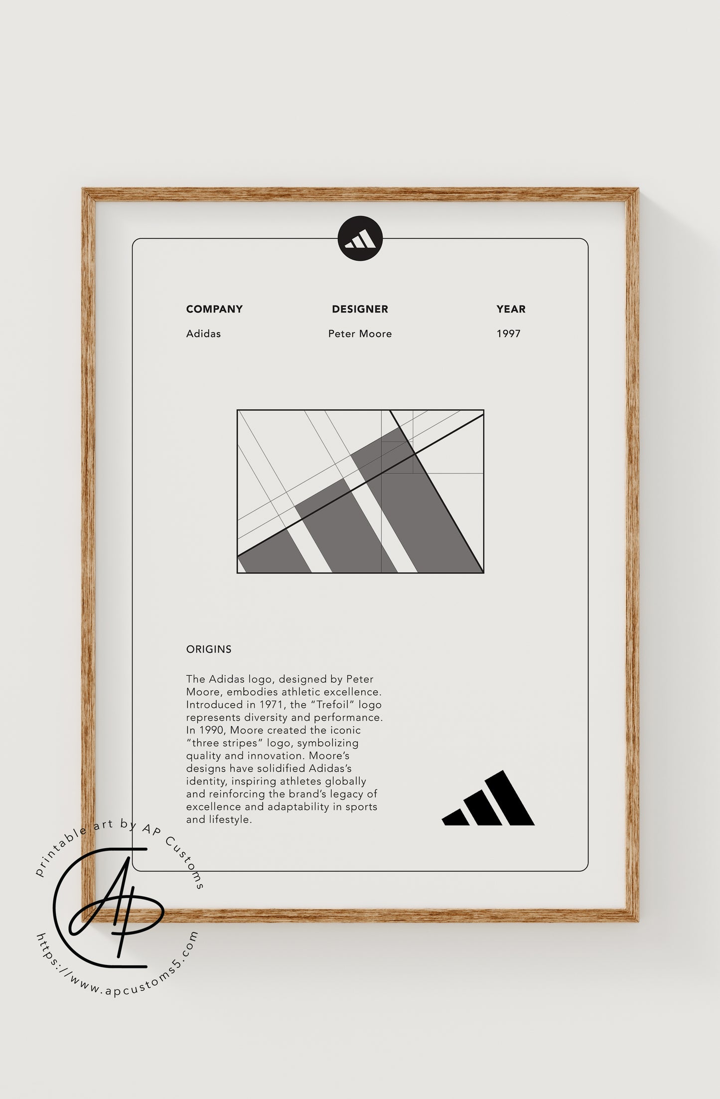 Set of 3: Adidas, Nike, Puma | Sneaker Art | Digital Download