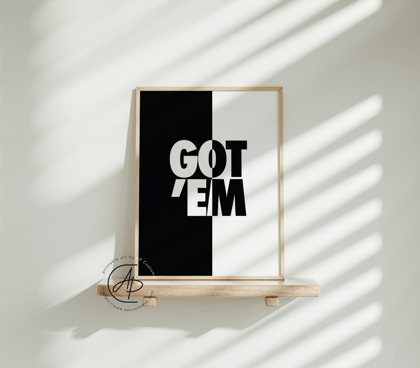 Got 'Em | Sneaker Art | Digital Download