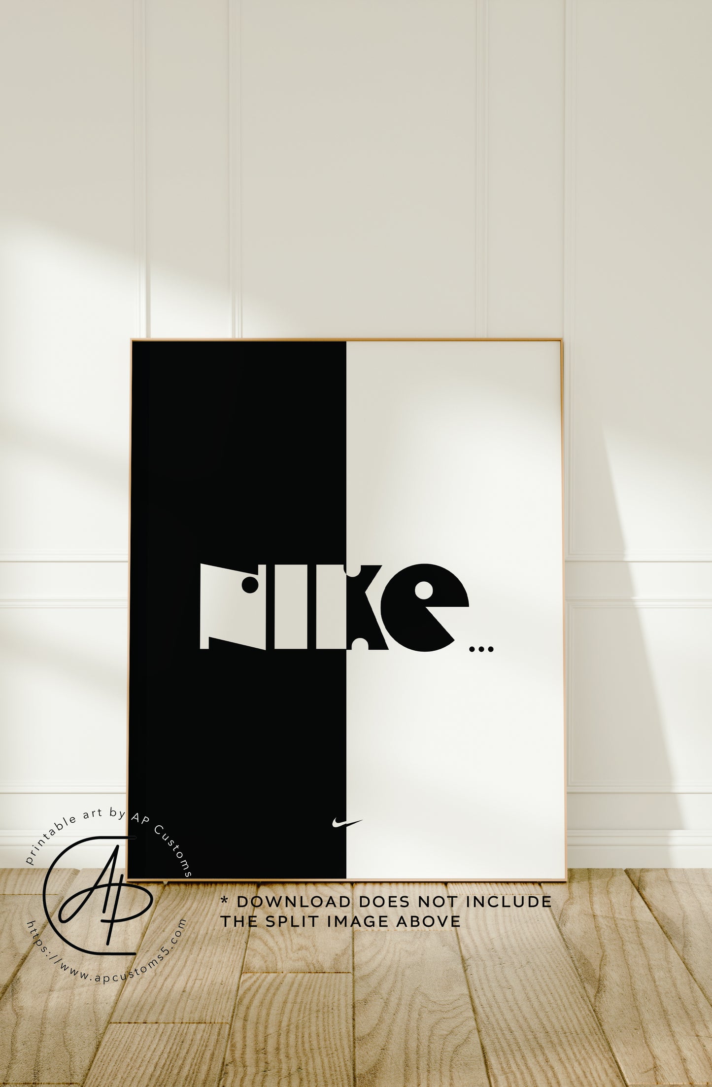 Pacman Nike Logo | Sneaker Art | Digital Download