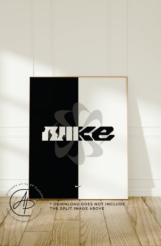 Space Hippie Nike Logo | Sneaker Art | Digital Download