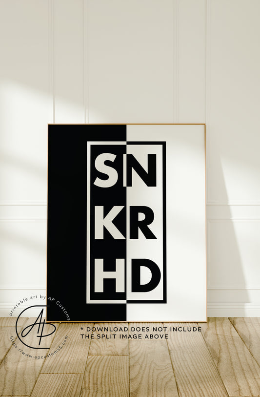 SNKRHD | Sneaker Art | Digital Download