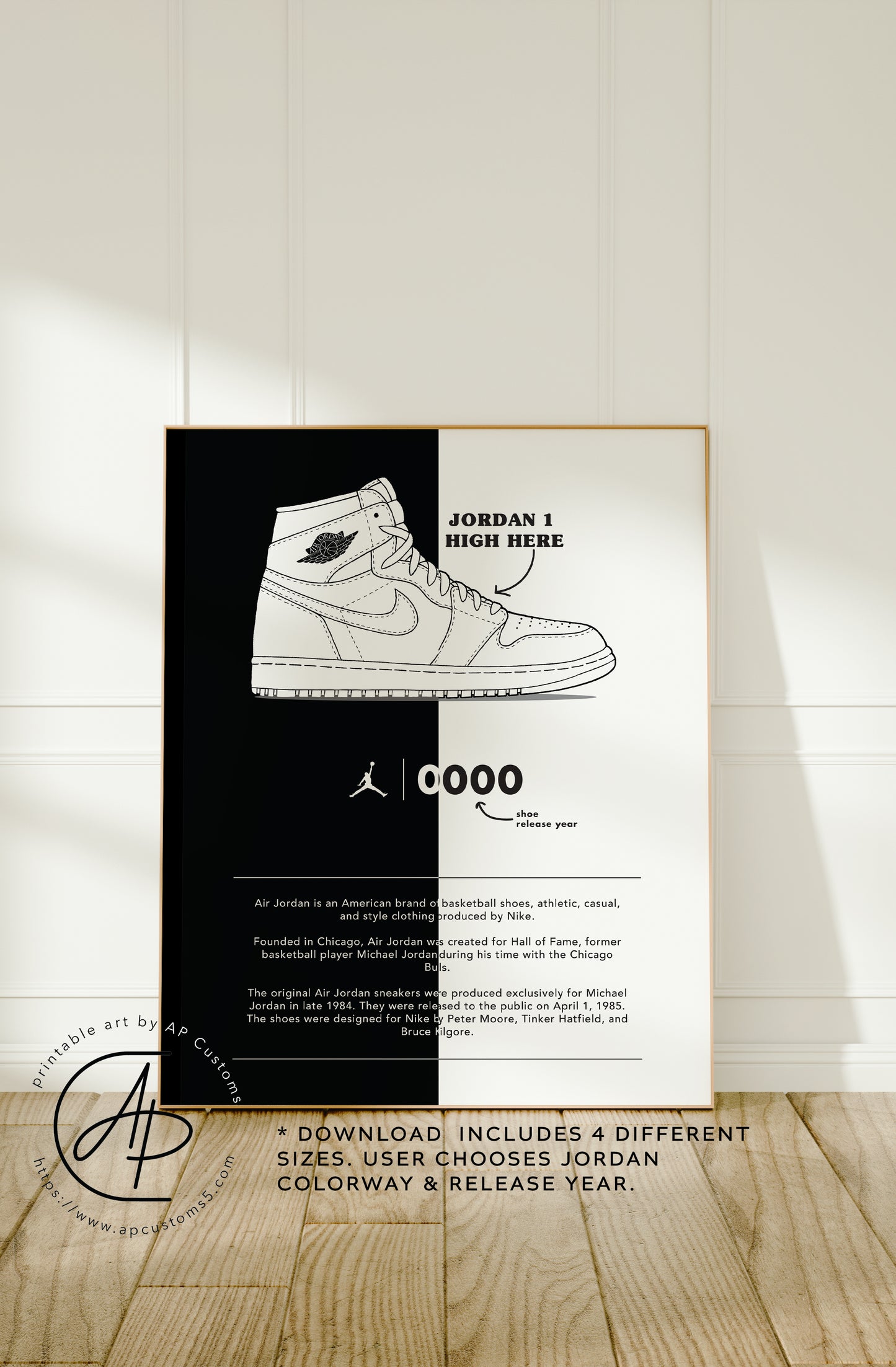 Choose Your Jordan | Sneaker Art | Digital Download