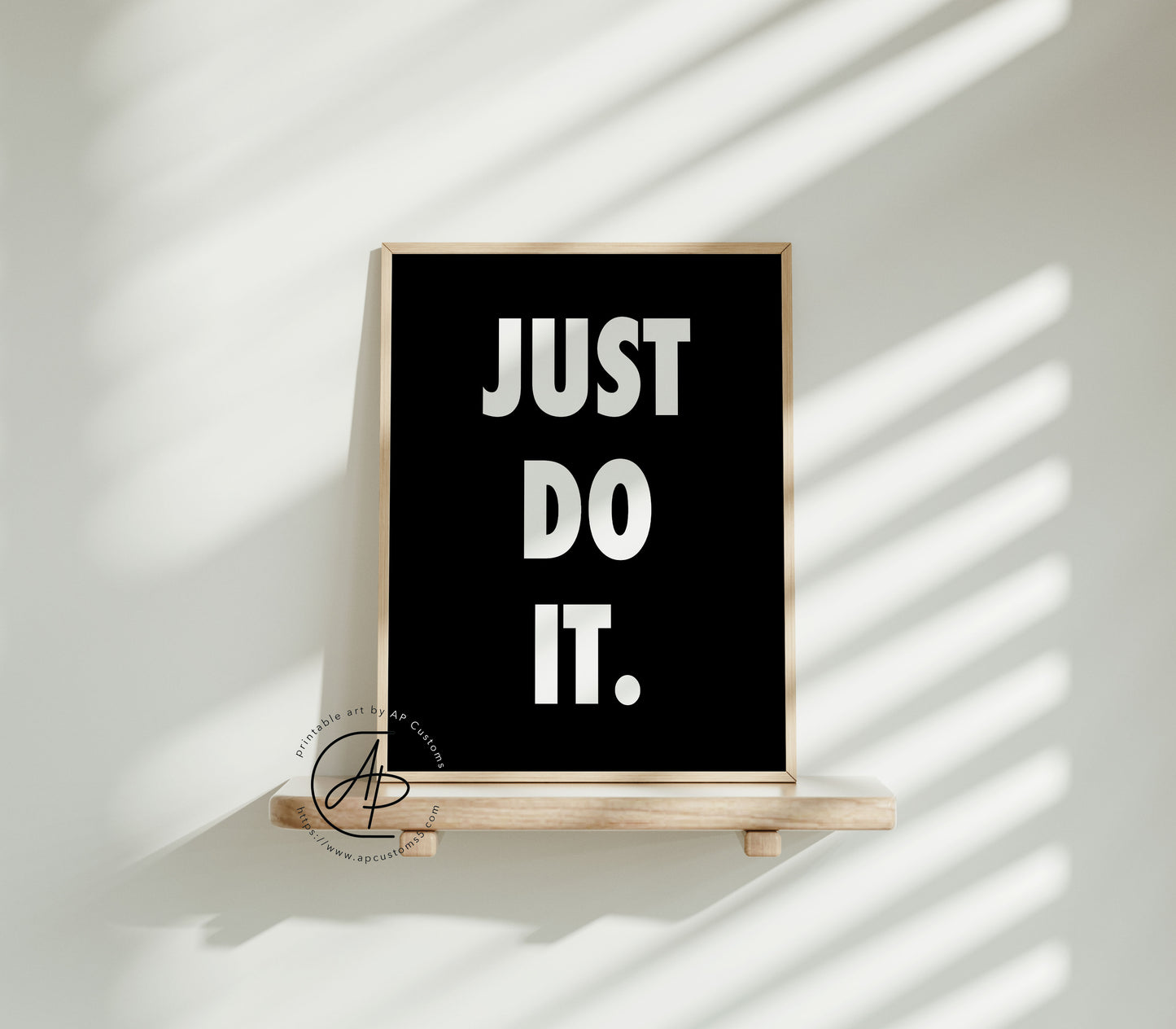 Just Do It | Sneaker Art | Digital Download