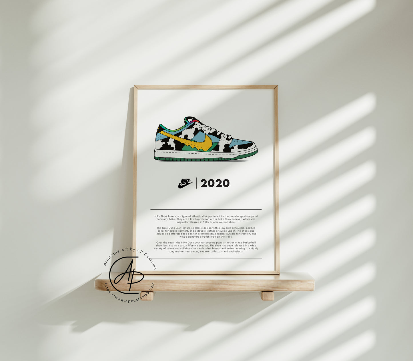 Choose Your Dunk Low | Sneaker Art | Digital Download
