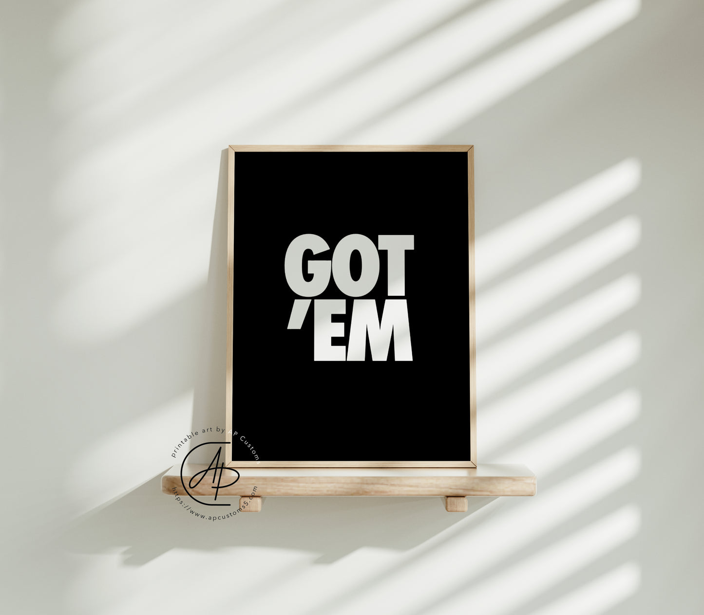 Got 'Em | Sneaker Art | Digital Download