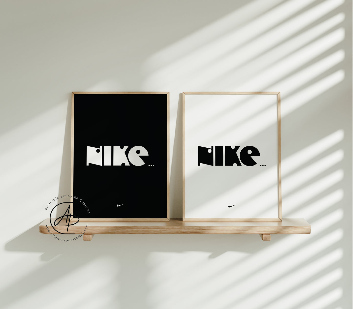 Pacman Nike Logo | Sneaker Art | Digital Download