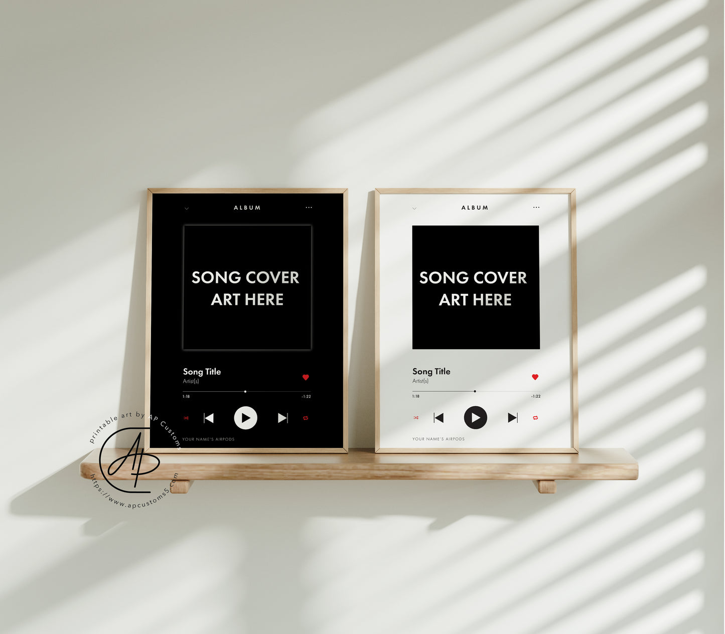 Choose Your Own Song Cover (Spotify) | Music Art | Digital Download