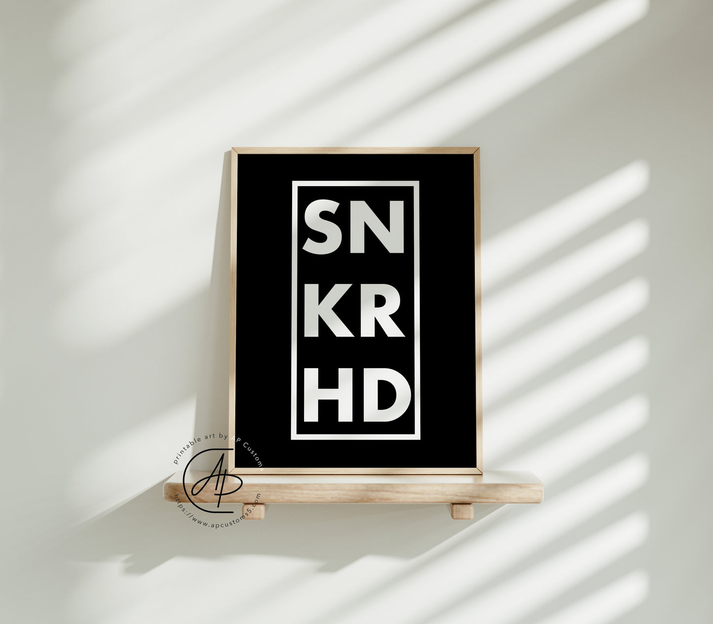 SNKRHD | Sneaker Art | Digital Download