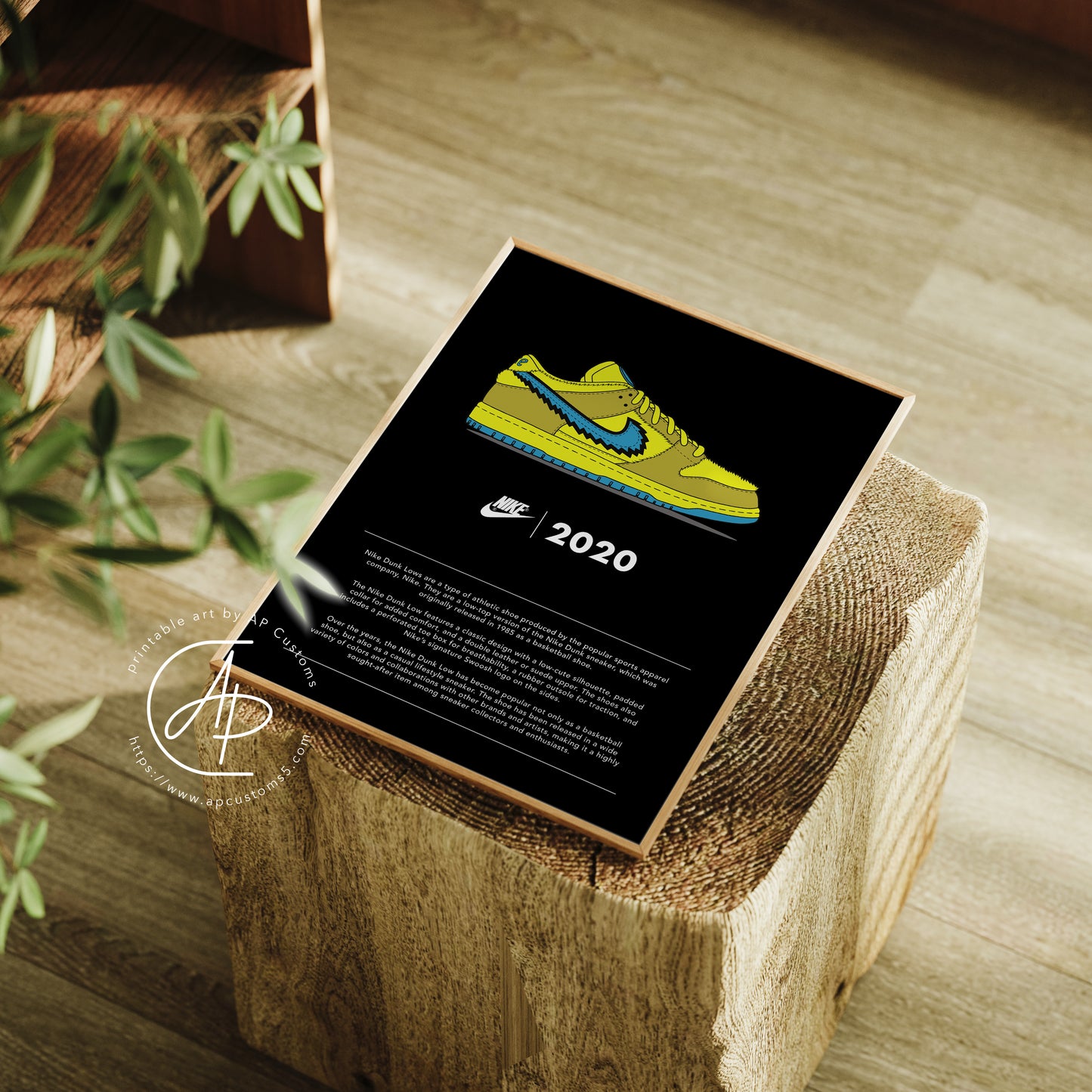 Choose Your Dunk Low | Sneaker Art | Digital Download