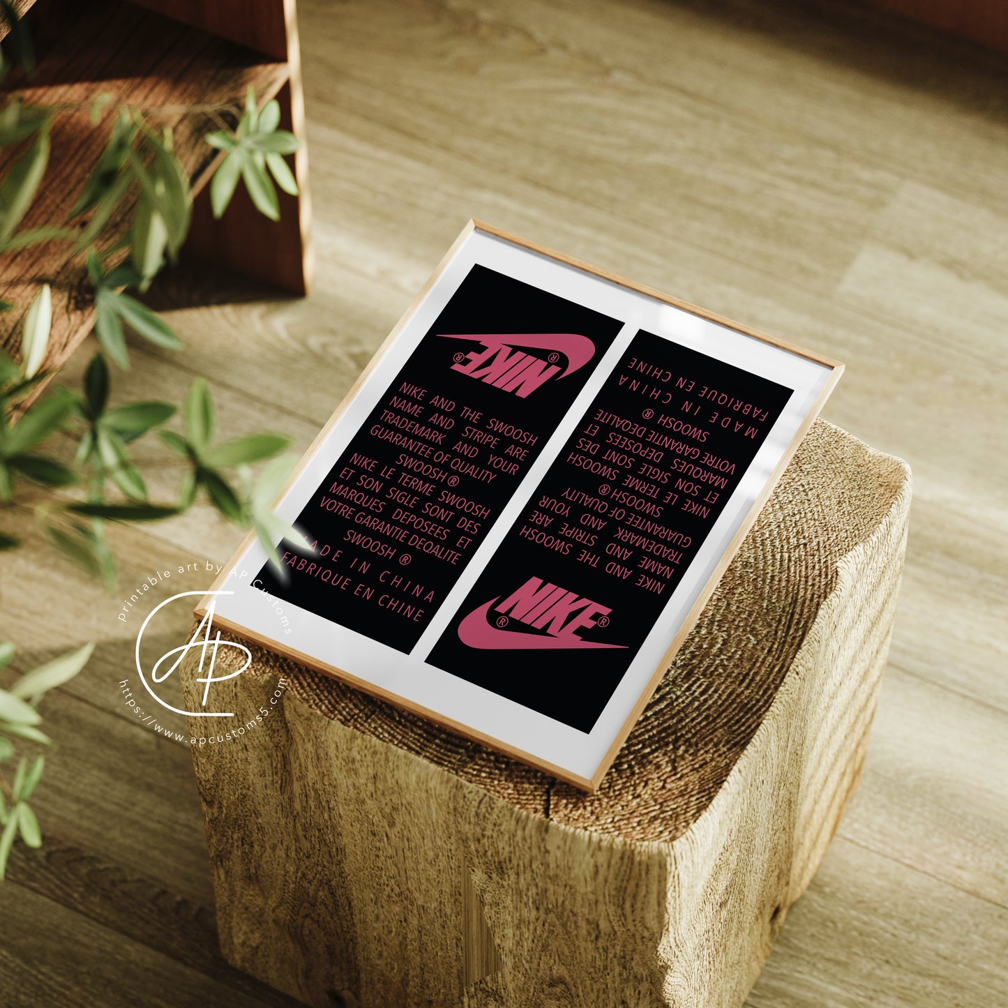 Custom Tongue Tag | Sneaker Art | Digital Download