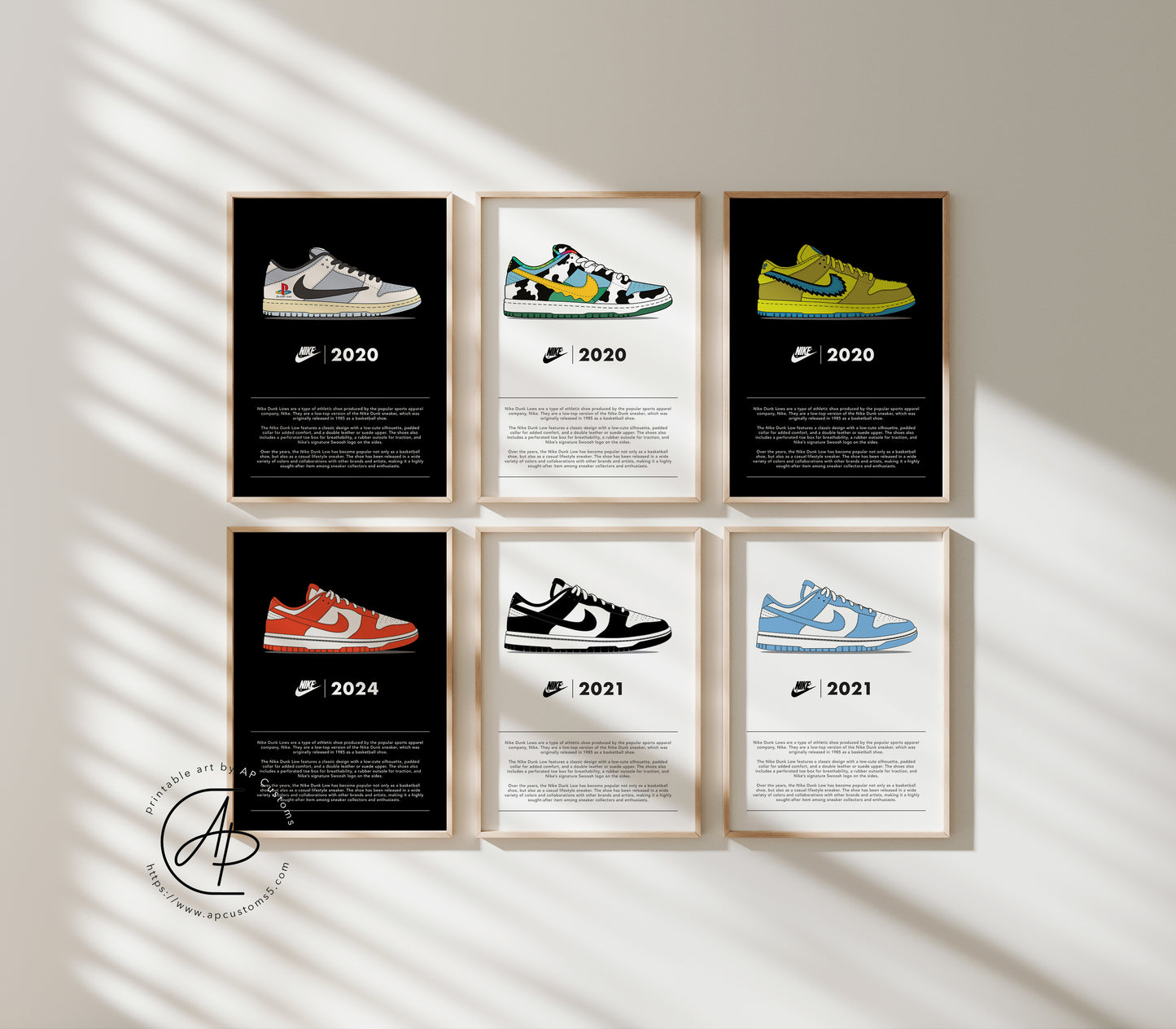 Choose Your Dunk Low | Sneaker Art | Digital Download