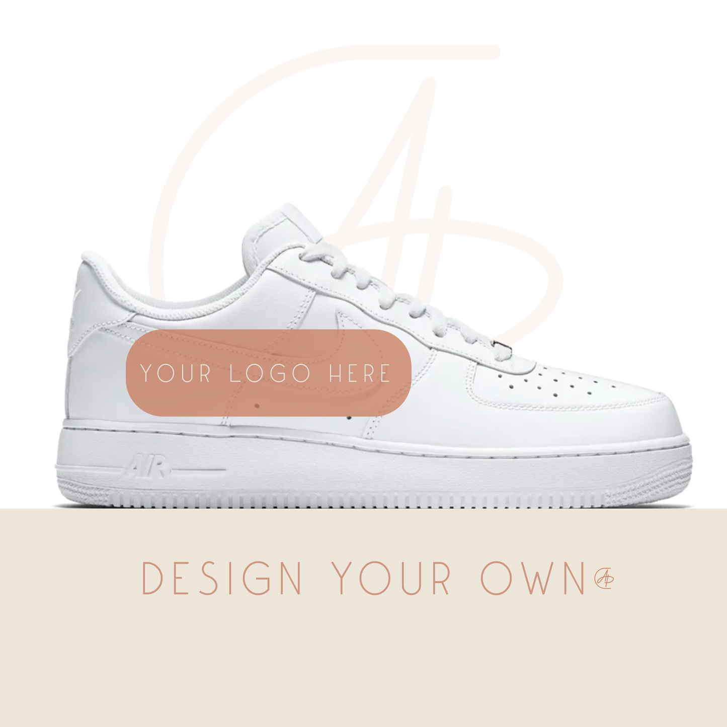 Custom Logo Air Force 1