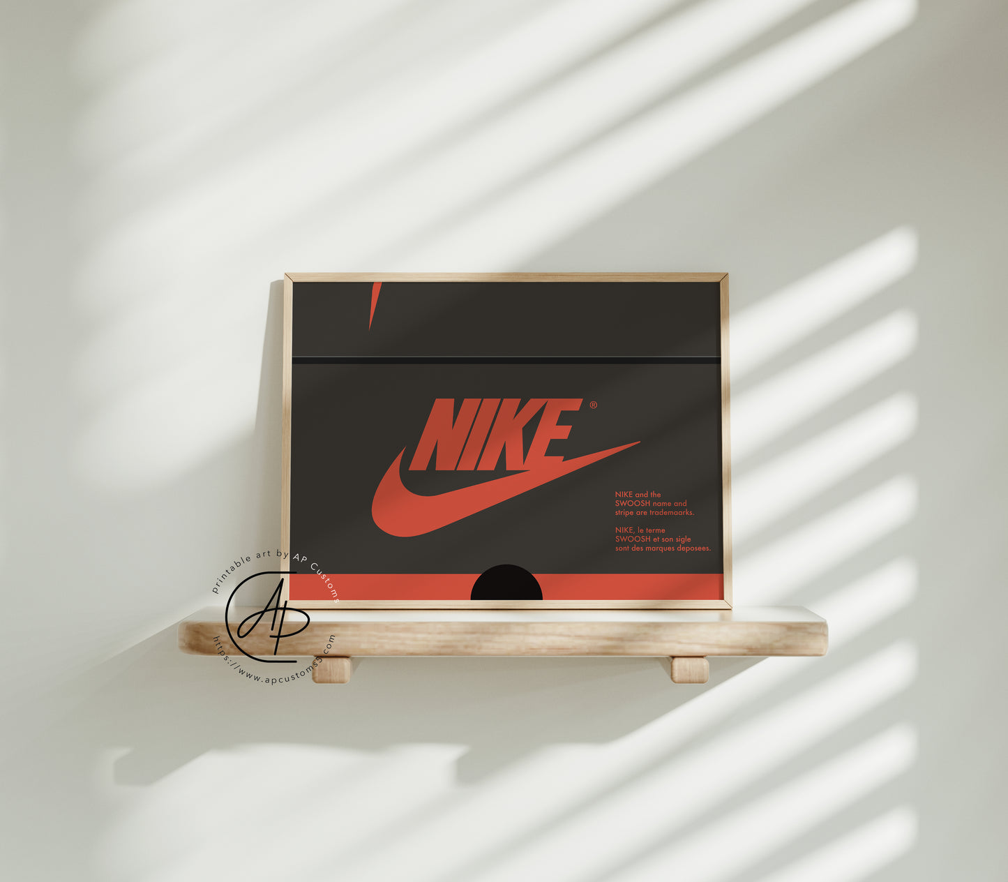 Jordan 1 Retro Top 3 Shoe Box | Sneaker Art | Digital Download