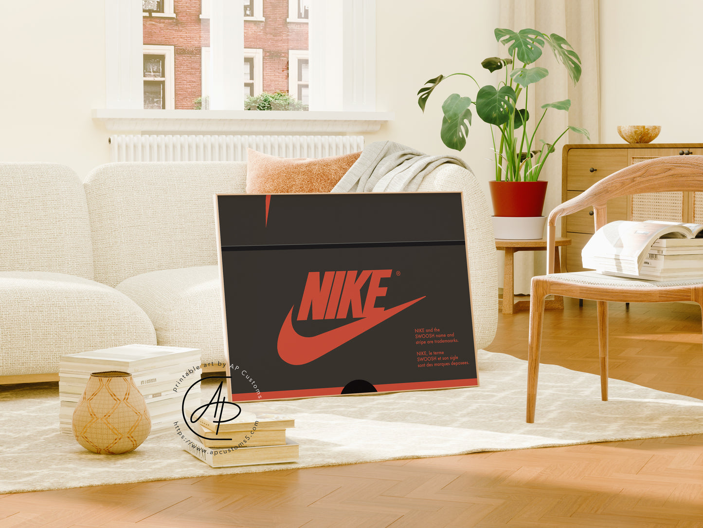 Jordan 1 Retro Top 3 Shoe Box | Sneaker Art | Digital Download