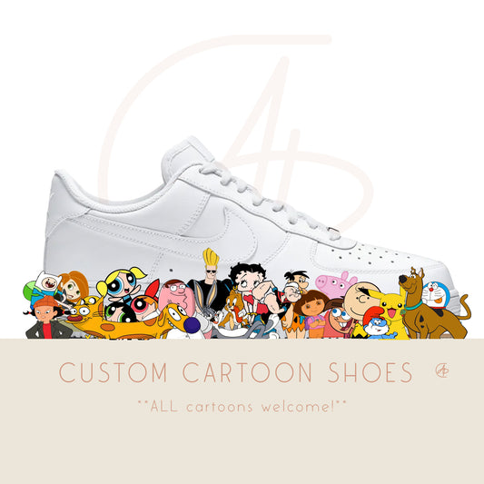 Cartoon Character Custom Air Force 1