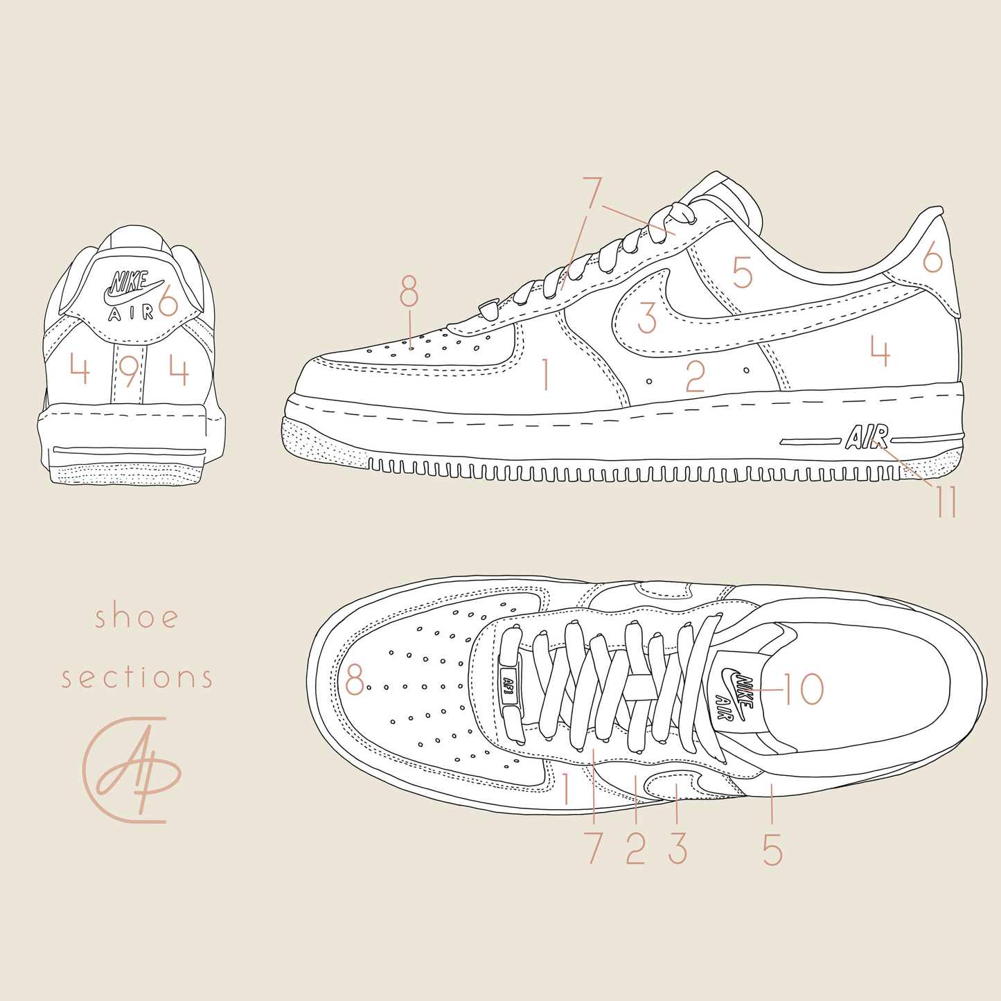Color Your Own Air Force 1