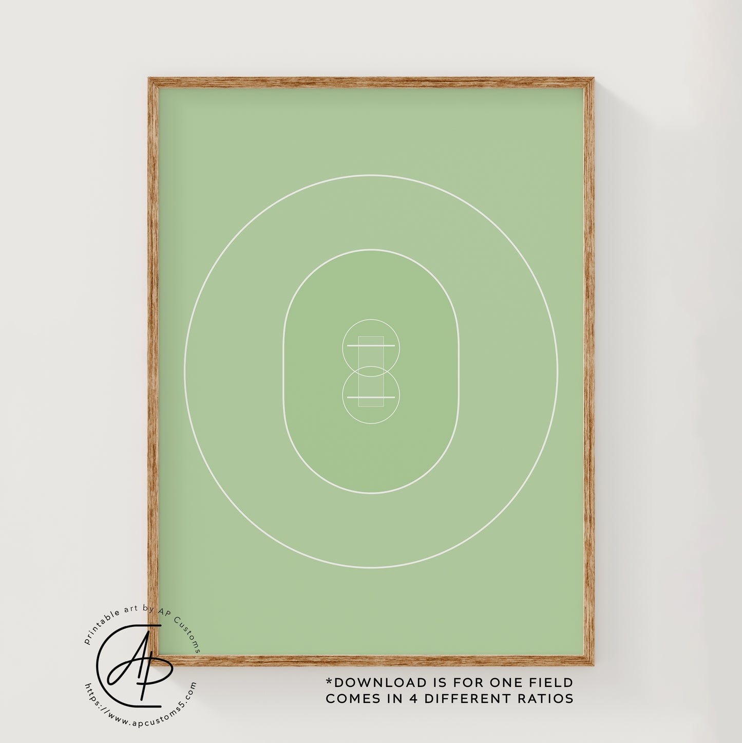 Cricket Field | Sports Print | Digital Download