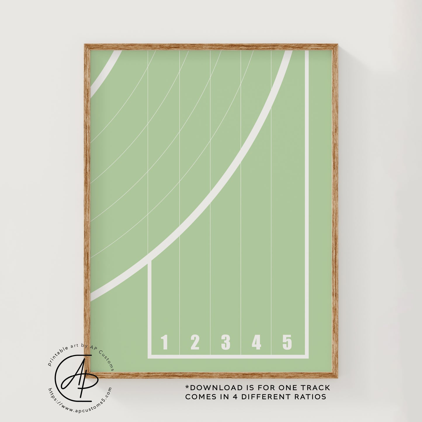 Track Start | Sports Print | Digital Download