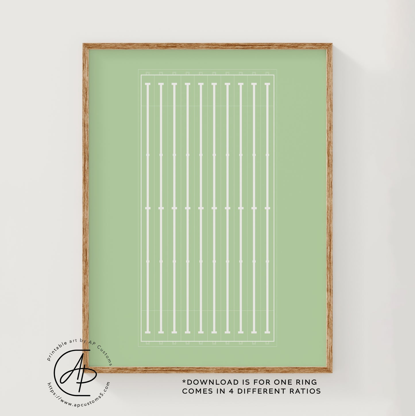 Swimming Lanes | Sports Print | Digital Download