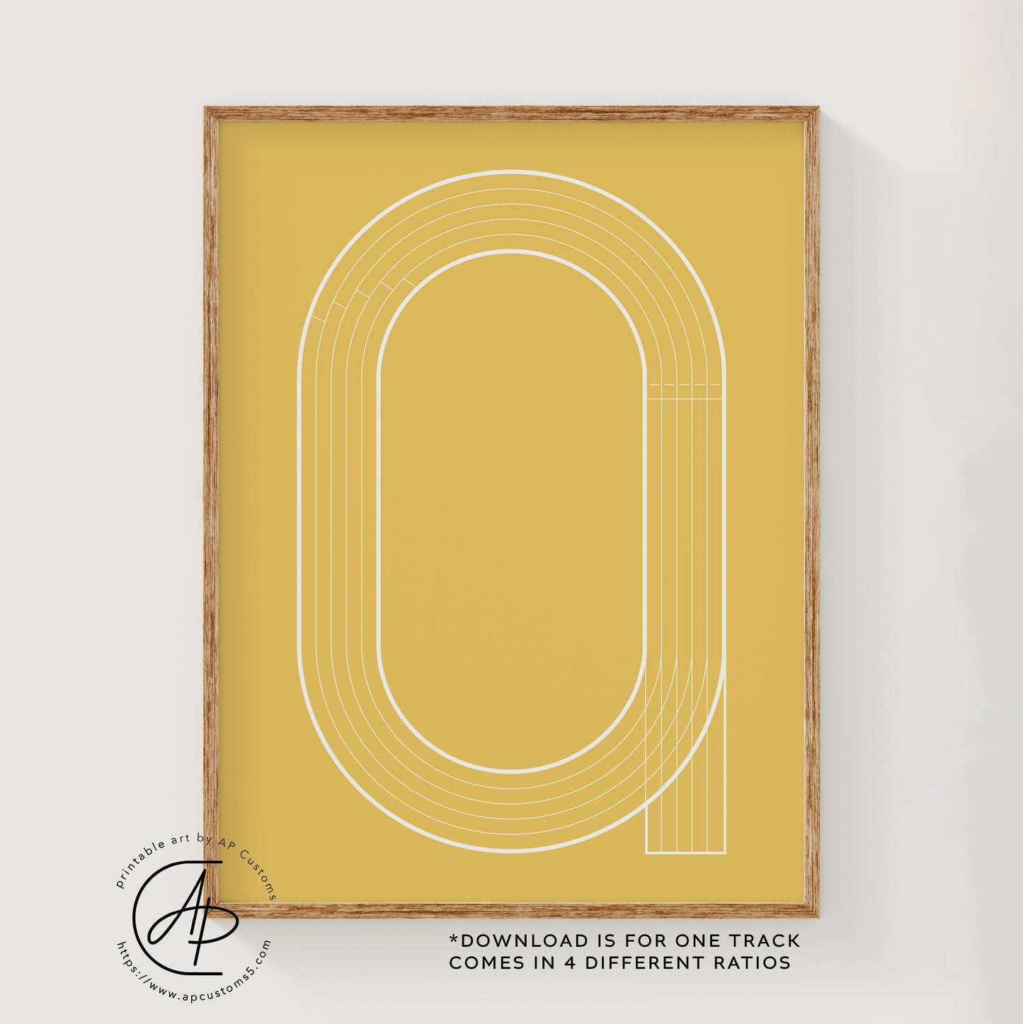 Track | Sports Print | Digital Download
