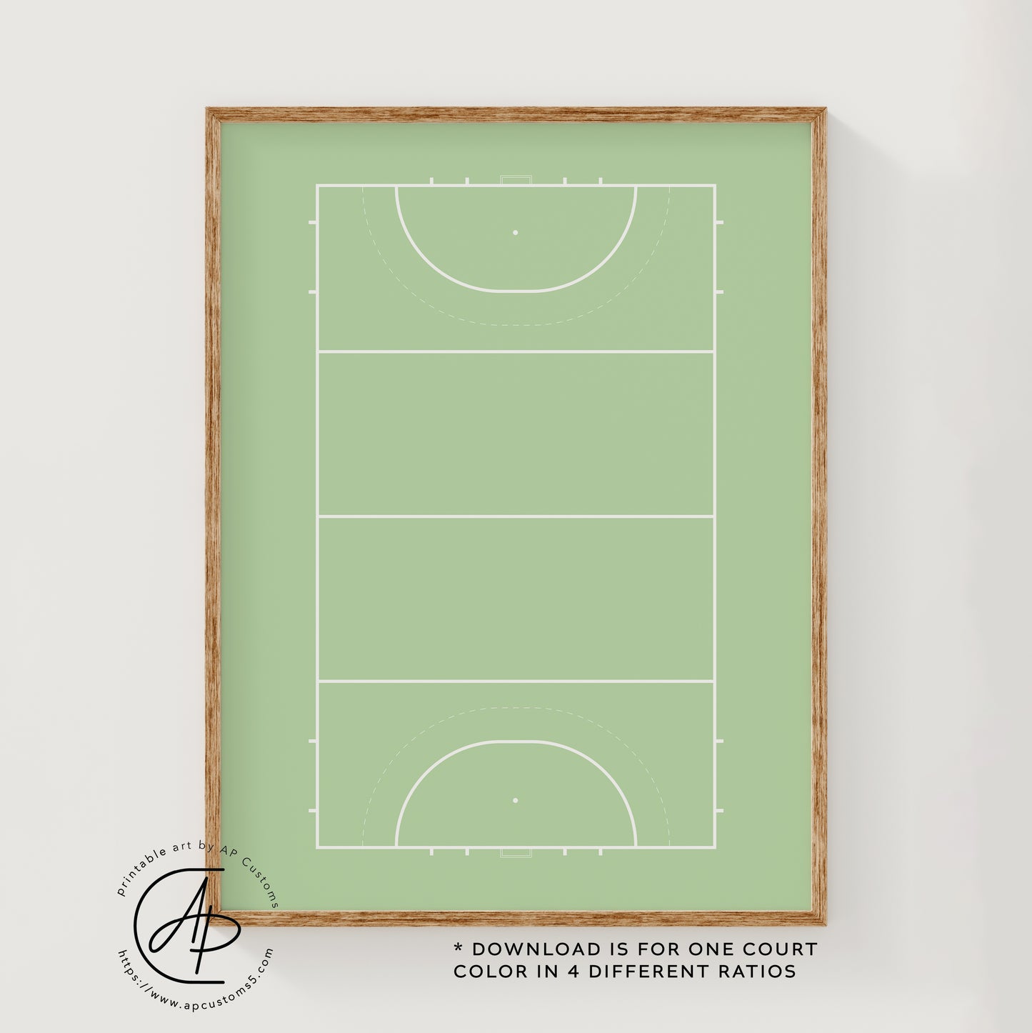 Field Hockey | Sports Print | Digital Download