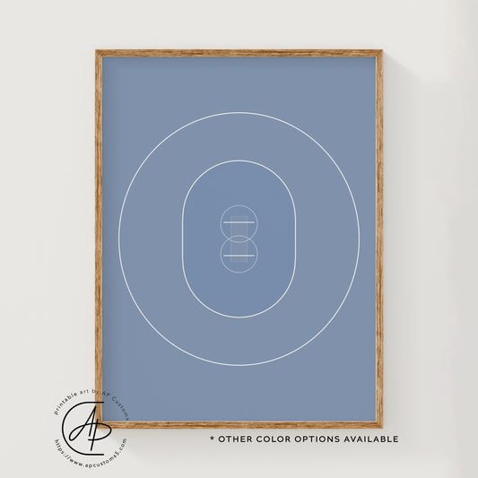 Cricket Field | Sports Print | Digital Download