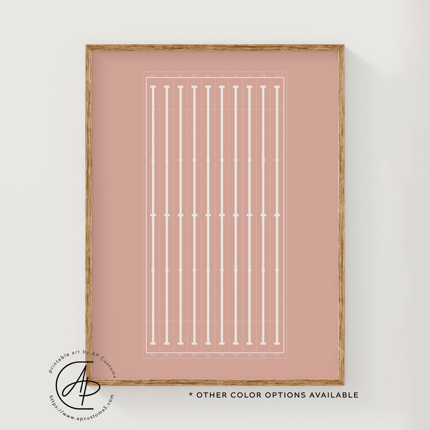 Swimming Lanes | Sports Print | Digital Download