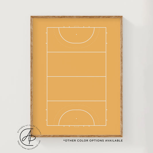 Field Hockey | Sports Print | Digital Download