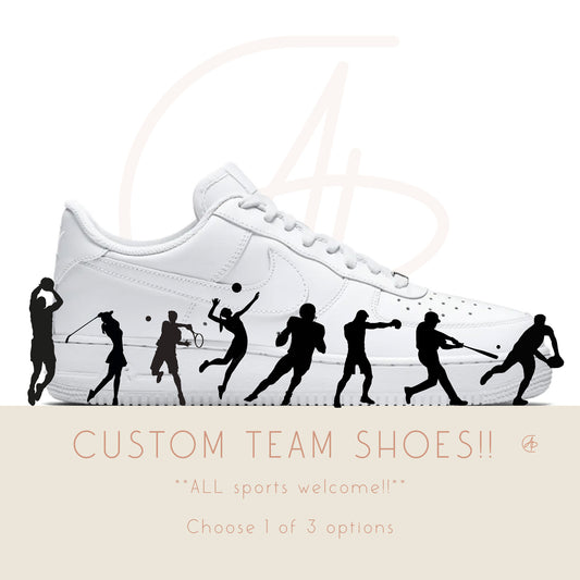 Sports Team Shoes | Custom AF1