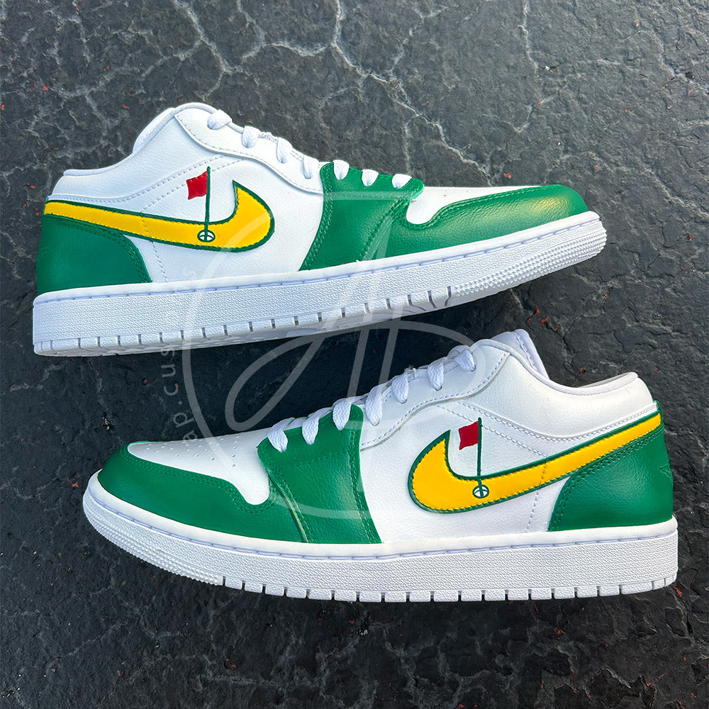 Custom Golf Masters Jordan Shoes