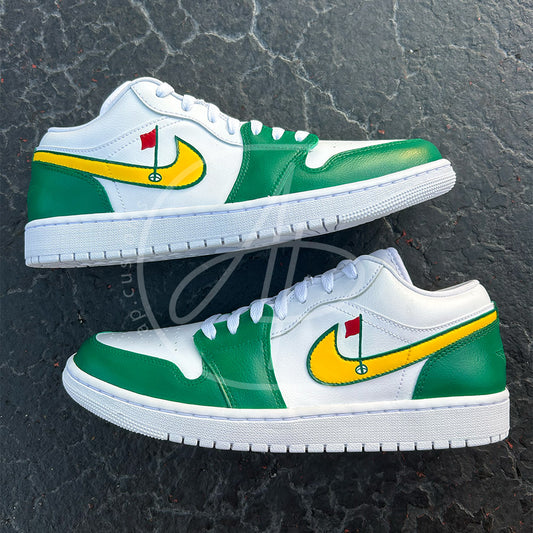Custom Golf Masters Jordan Shoes